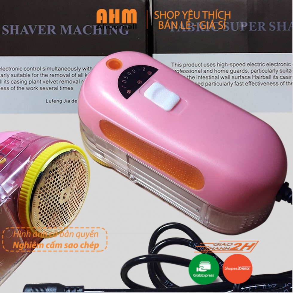 Máy cắt lông xù công nghiệp FD500-2 lưỡi dao 6 cánh công suất 40-45w