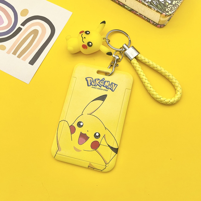Túi Đựng Thẻ Học Sinh Hình Pikachu / Pokemon