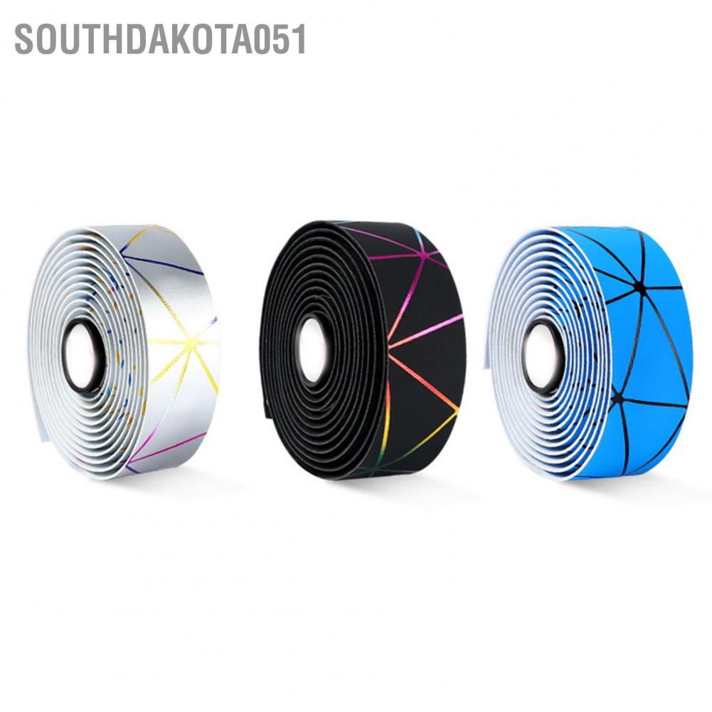 Hàng HOT Bộ 2 Cuộn Băng Quấn Ghi Đông Xe Đạp Băng quấn tay lái Xe đạp thoáng khí Chống trượt【Southdakota051】