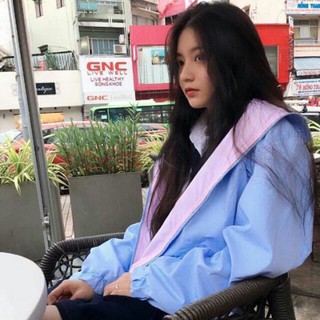 Áo khoác dù hai mặt