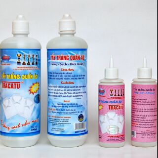 Tẩy mốc tẩy trắng quần áo chăn màn vải sợi chai 500ml