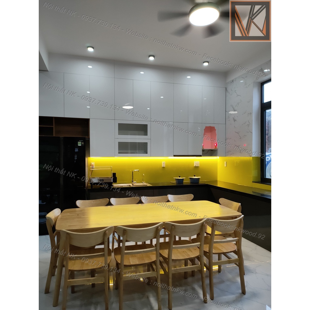 BỘ BÀN ĂN MANGO 10 GHẾ