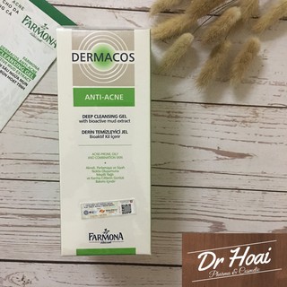 [CHÍNH HÃNG] Kem Giảm Mụn Trứng Cá FARMONA Dermacos Anti Acne  Matting Cream Kháng Khuẩn , Kiểm Soát Dầu 50ml
