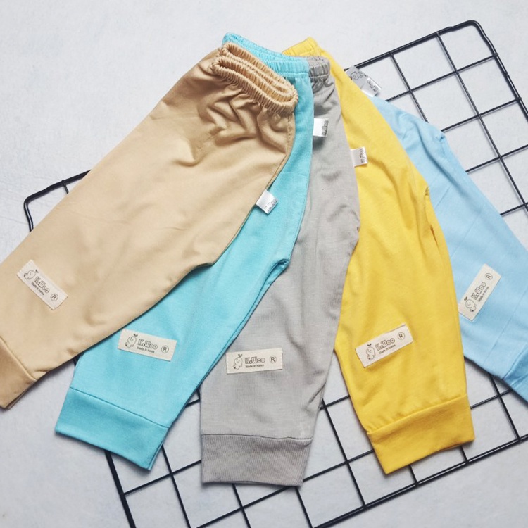 Quần dài chục cho bé trai, bé gái, chất thun lạnh thoáng mát mesocshop