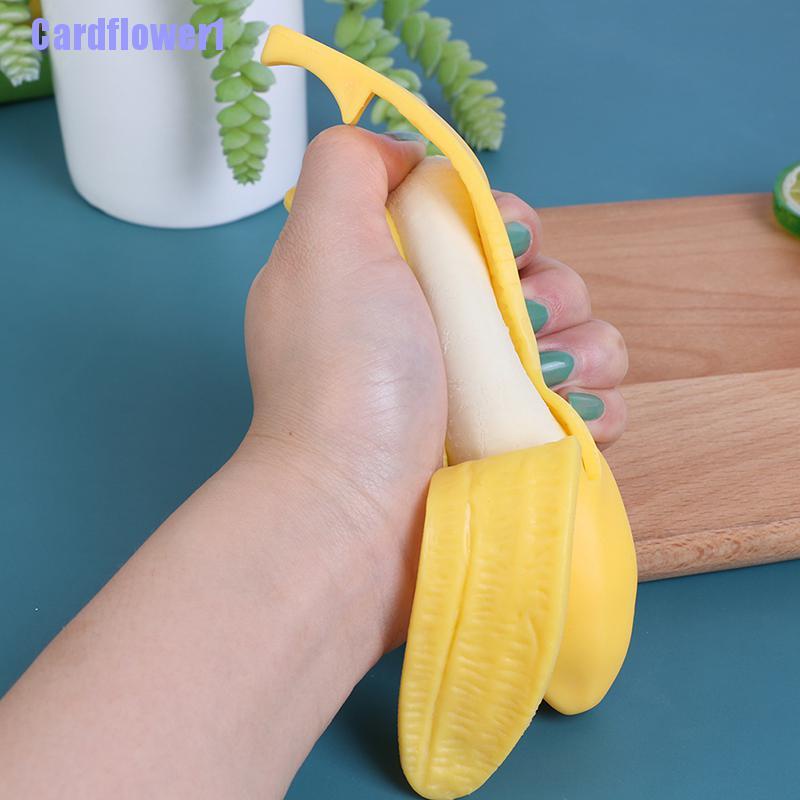 Đồ Chơi Bóp Tay Đàn Hồi Hình Quả Chuối Dễ Thương