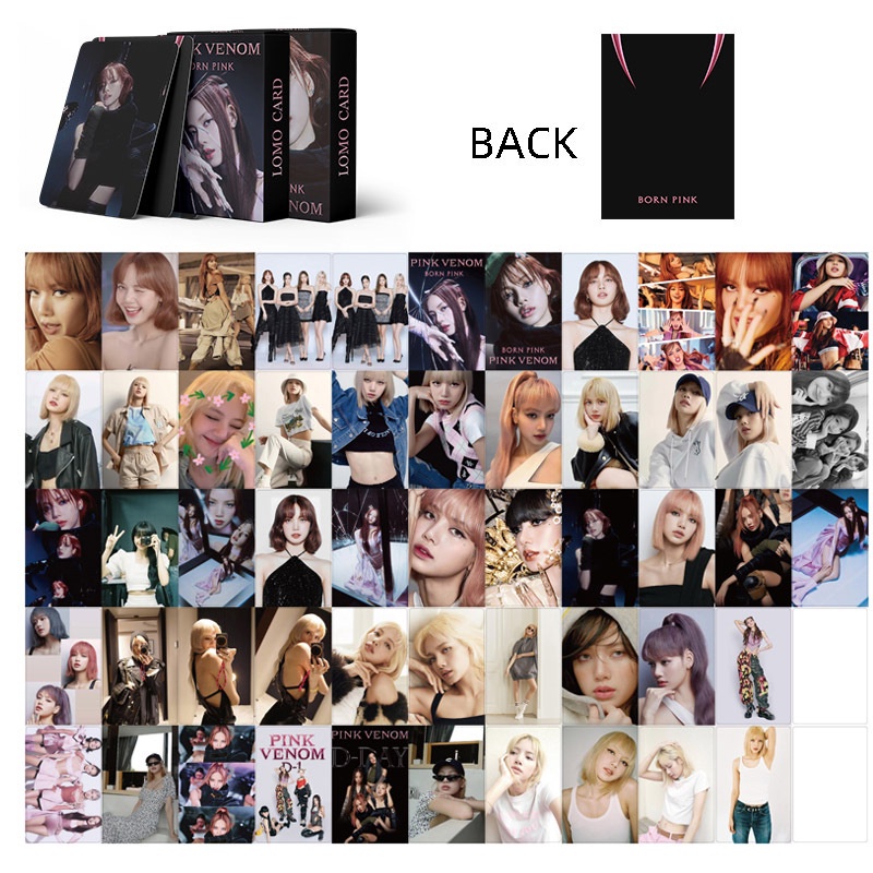 Hộp 53 Ảnh LOMO Card Nhóm Nhạc BLACKPINK