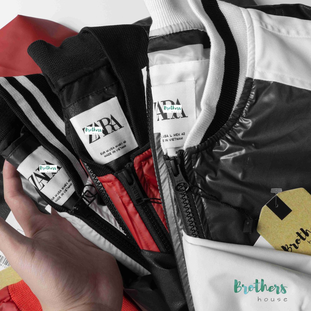 |Vải cao cấp| Áo khóac bomber Zara lên dáng trẻ trung, mặc mát lắm nha