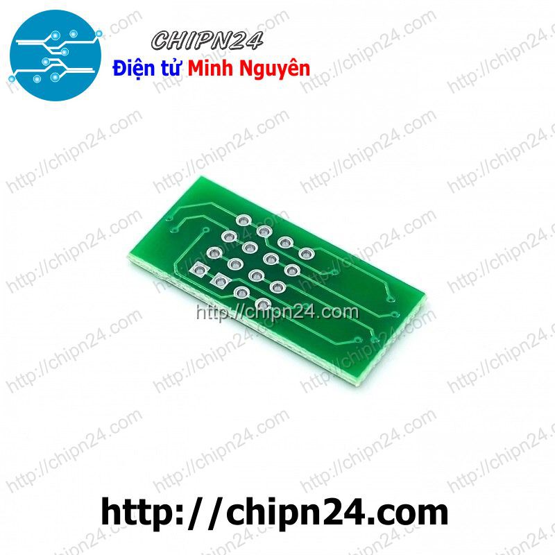 [2 CÁI] (KG1) Đế chuyển Adapter SOP8 SOP16 to DIP8, dùng cho chip họ 25xx 16 chân dán (PCB chuyển, Mạch chuyển)