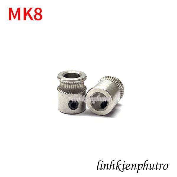 Pulley Đùn Nhựa MK8 5mm