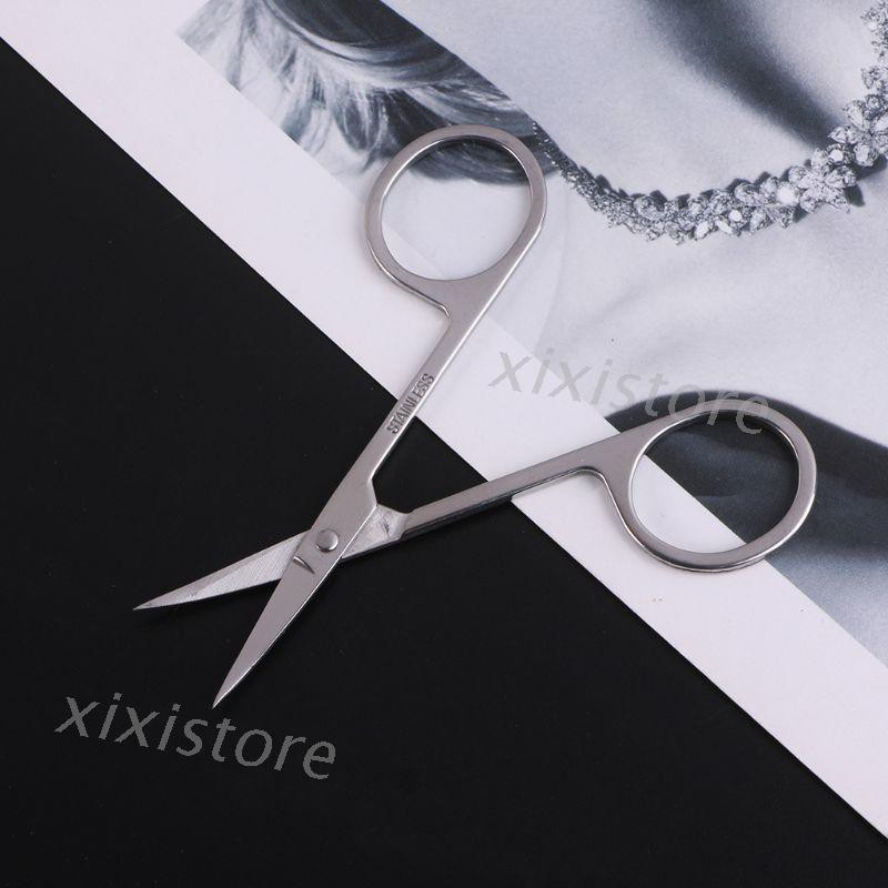 XI-MK Makeup Tools Women Cutter Hair Remover Scissors Eyebrow Trimmer Stainless Steel