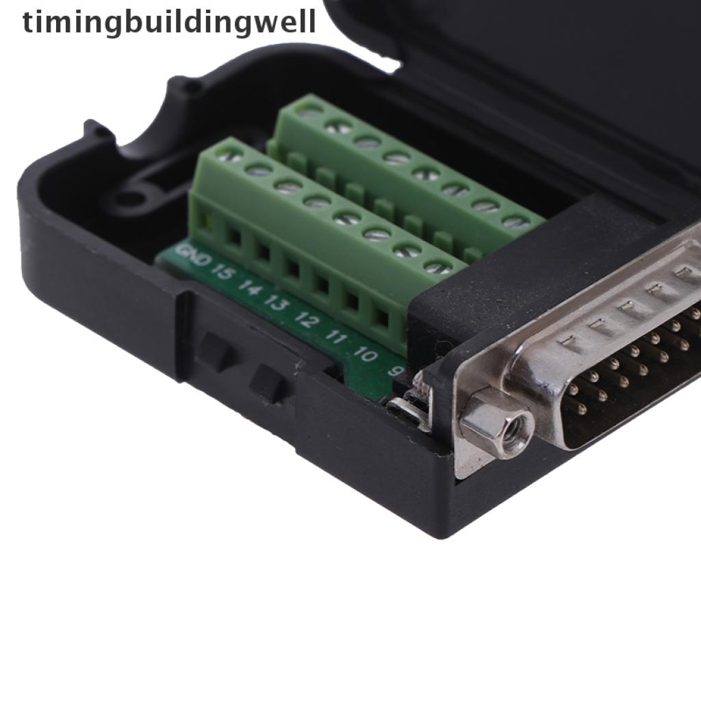 Đầu Nối Dây Điện Db15 D-Sub 2 Hàng 15 Pin