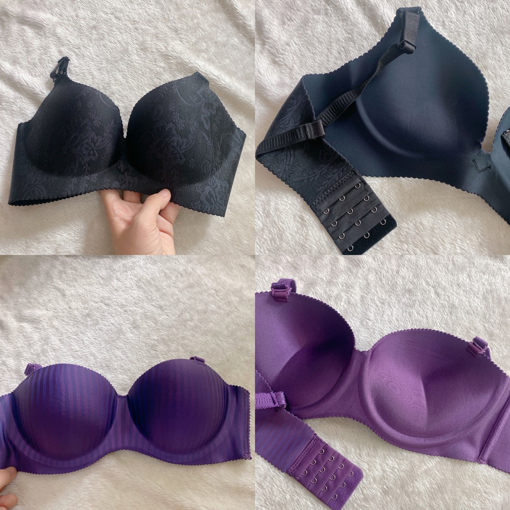 [size 38] Áo lót Su Đệm Bàn Tay Thông Hơi Nâng Ngực - Áo Ngực Thái Mút Dày Super PushUp Bra-Kellywang