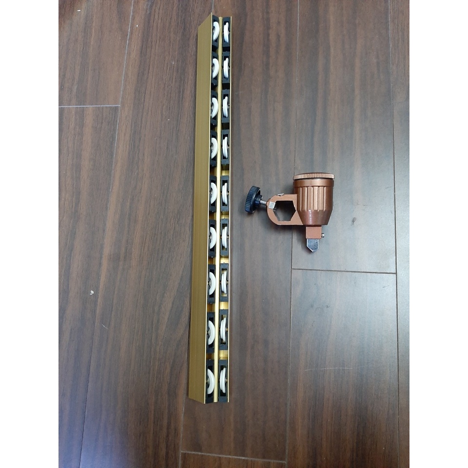Dao cắt kính chữ T 1m2, 1m5 cán bằng hợp kim nhôm bọc viền đồng, Hiệu Huacheng- Loại cán 26mm -tặng  2 lưỡi