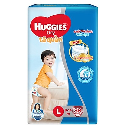 Tã Quần Dry Pant Huggies Size L