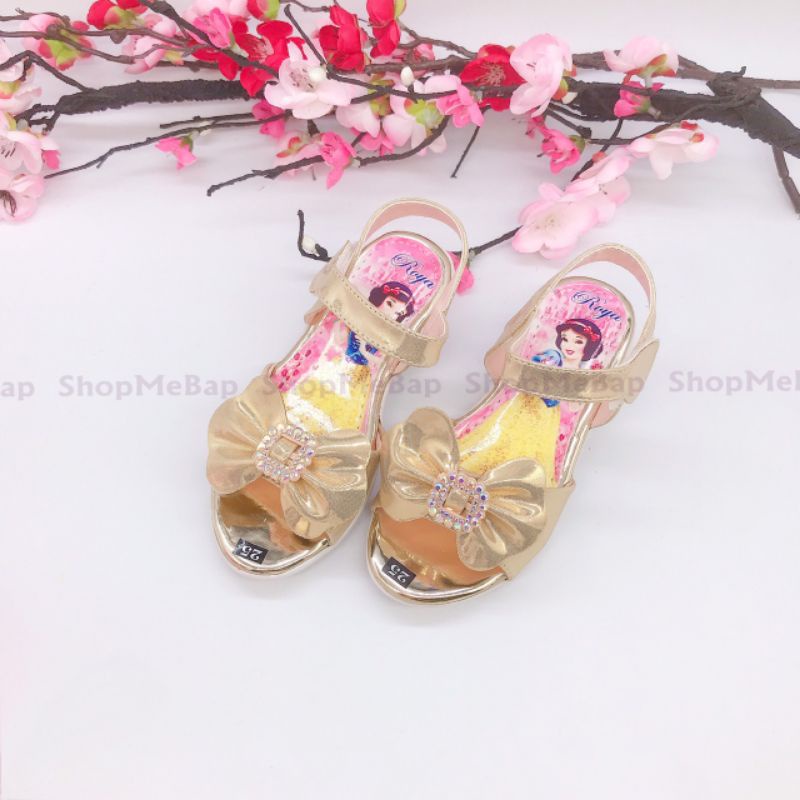 Sandal elsa cao gót da mềm đẹp suất sắc cho bé gái