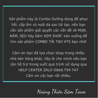 [CÓ THỂ LỰA CHỌN 1 IN 2] Combo Dưỡng Hoàng Thiên Sâm