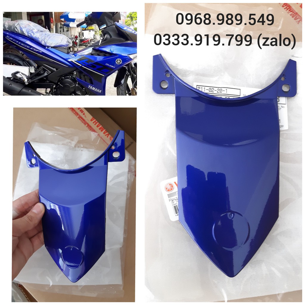 Mu rùa (Ốp đuôi) Exciter 150 chính hãng Yamaha - Màu xanh GP