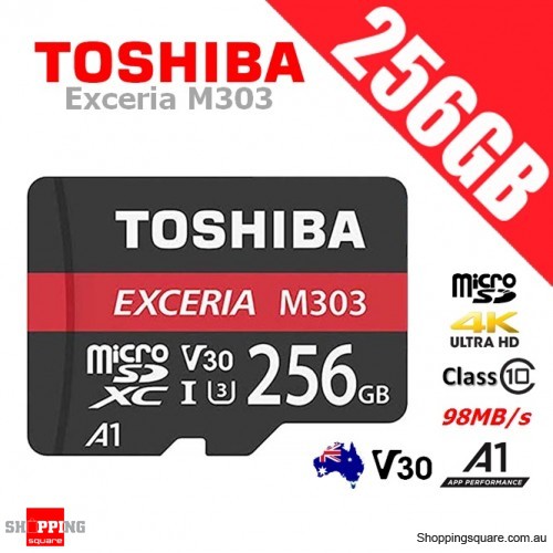 Thẻ nhớ 256GB MicroSDXC Toshiba Exceria U3 hổ trợ Video 4K - BH 5 năm