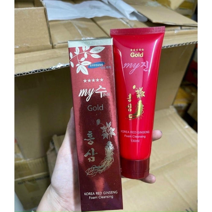 Sữa rửa mặt Hồng sâm đỏ