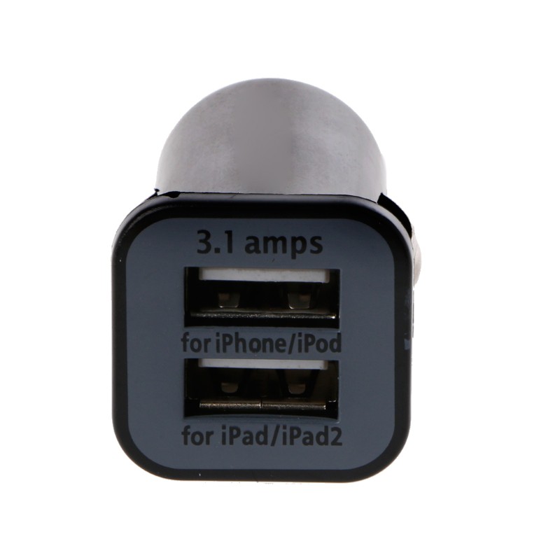 Tẩu sạc xe hơi 2 cổng USB tiện lợi