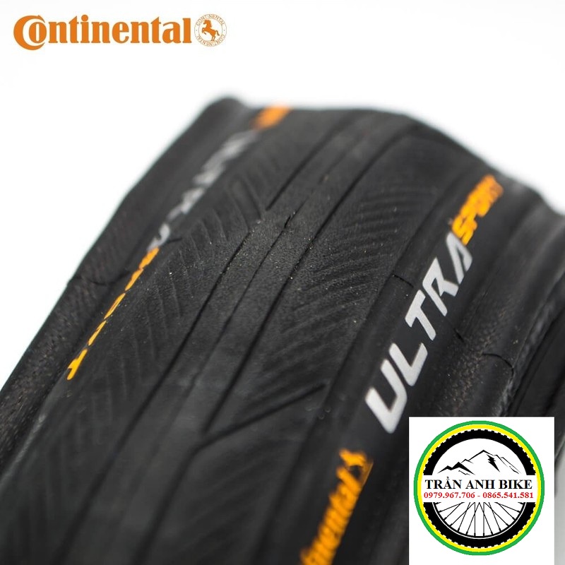 Vỏ lốp gấp xe đạp cao cấp Continental Ultra Sport 3 700x23c - 1 chiếc