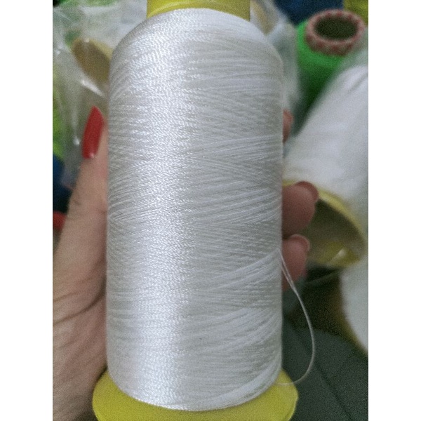 Cuộn chỉ dù ni lông làm dây xâu hạt châu, hạt ngọc, xâu chuỗi làm vòng handmade
