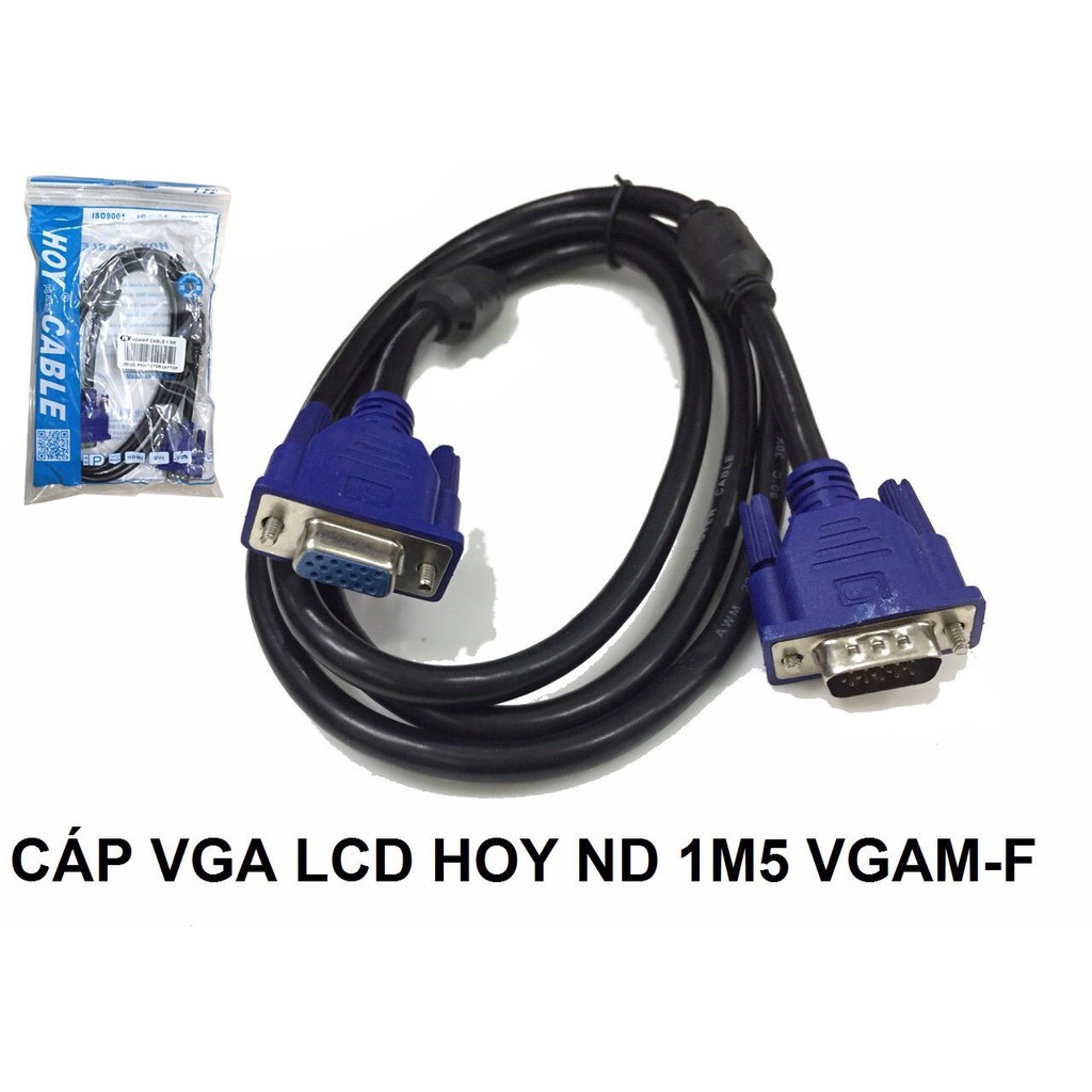 CÁP VGA NỐI DÀI HOY 1.5M , 3M
