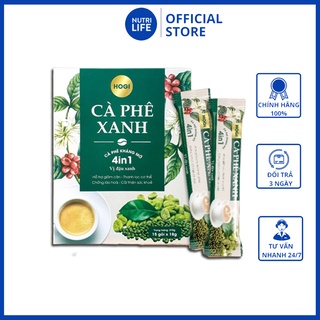 Cà phê xanh hogi 15 gói giảm cân kháng mỡ hiệu quả