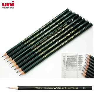 Bút Chì Gỗ Uni Mitsubishi 9800