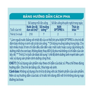 Sữa bột Nan 4 HMO 1.7Kg