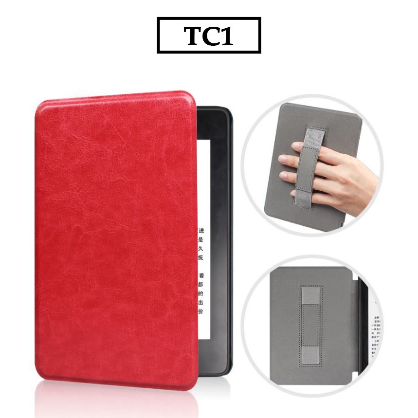 Bao da máy đọc sách Kindle Paperwhite 4 gen 10  Kindle Paperwhite 3/2/1 Kindle Basic 10th 2019 đặc biệt có tay cầm