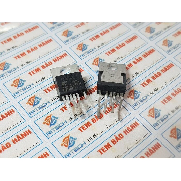 Combo 2 chiếc  IC nguồn TOP257YN, TOP257Y công suất 85w TO-220