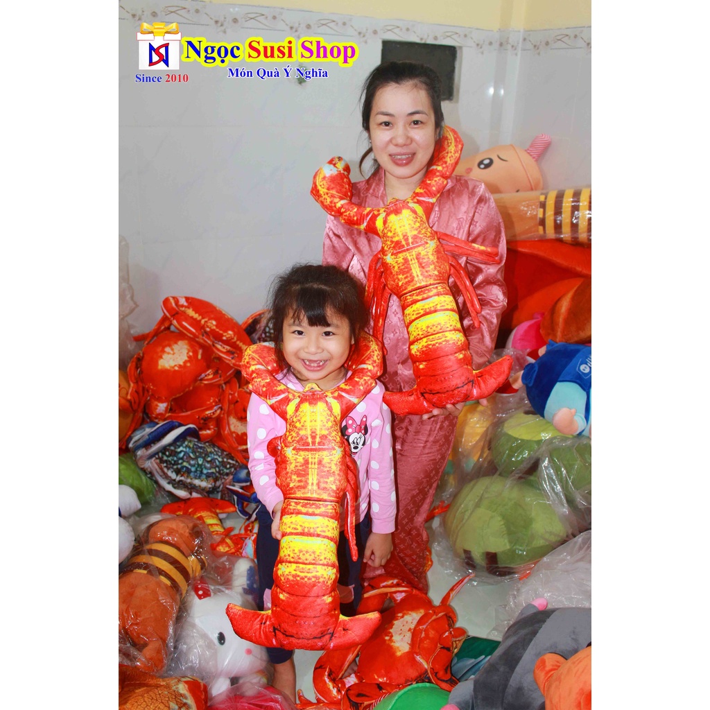 THÚ BÔNG TÔM HÙM ALASKA 3D CHO BÉ SIÊU TO KHỔNG LỒ ĐẸP NHƯ ẢNH HÀNG HIẾM
