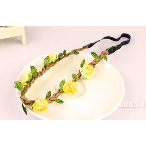 Vòng Hoa Đội Đầu Handmade Cho Cô Dâu