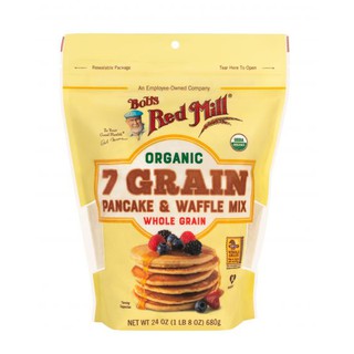 Bột làm bánh Pancake & Waffle hữu cơ [7 LOẠI NGŨ CỐC] [Date 2023]