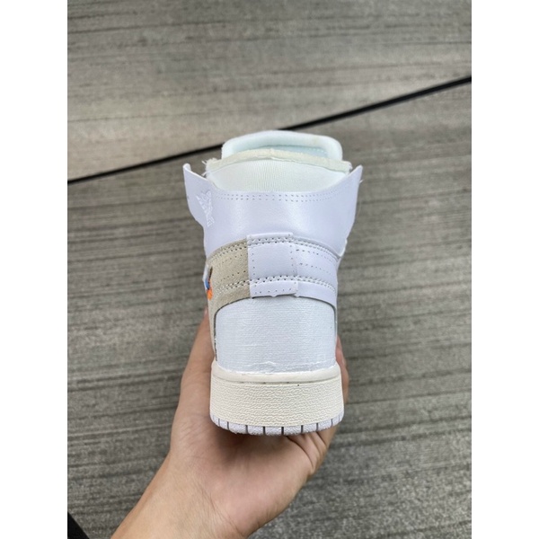 GIÀY JD1 OFF WHITE TRẮNG CAO CỔ LAI AU