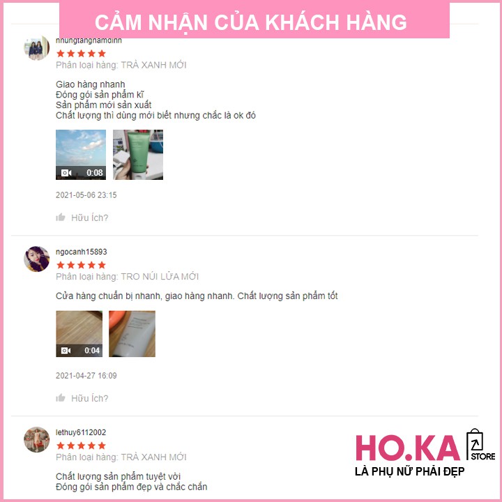 Sữa Rửa Mặt Innisfree Trà Xanh HOKA STORE Sữa Rửa Mặt Trà Xanh Làm Sạch Sâu, Dưỡng Ẩm Dịu Da Chính Hãng 150ml