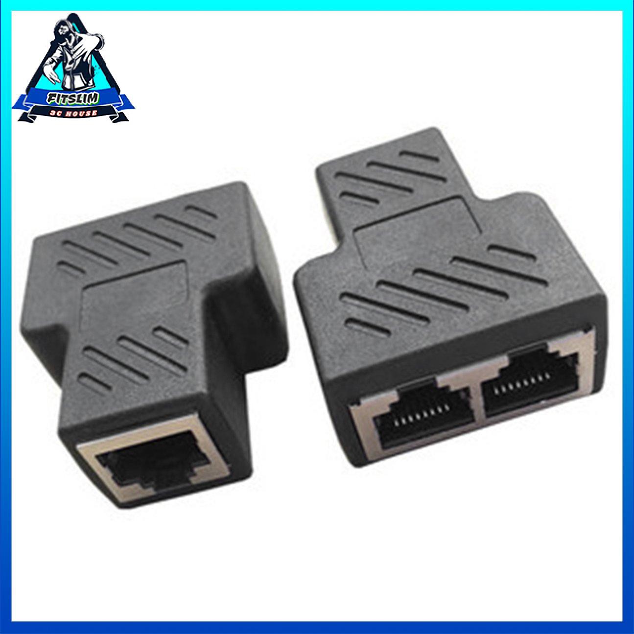 Đầu Nối Dây Cáp Rj45 1 Sang 2