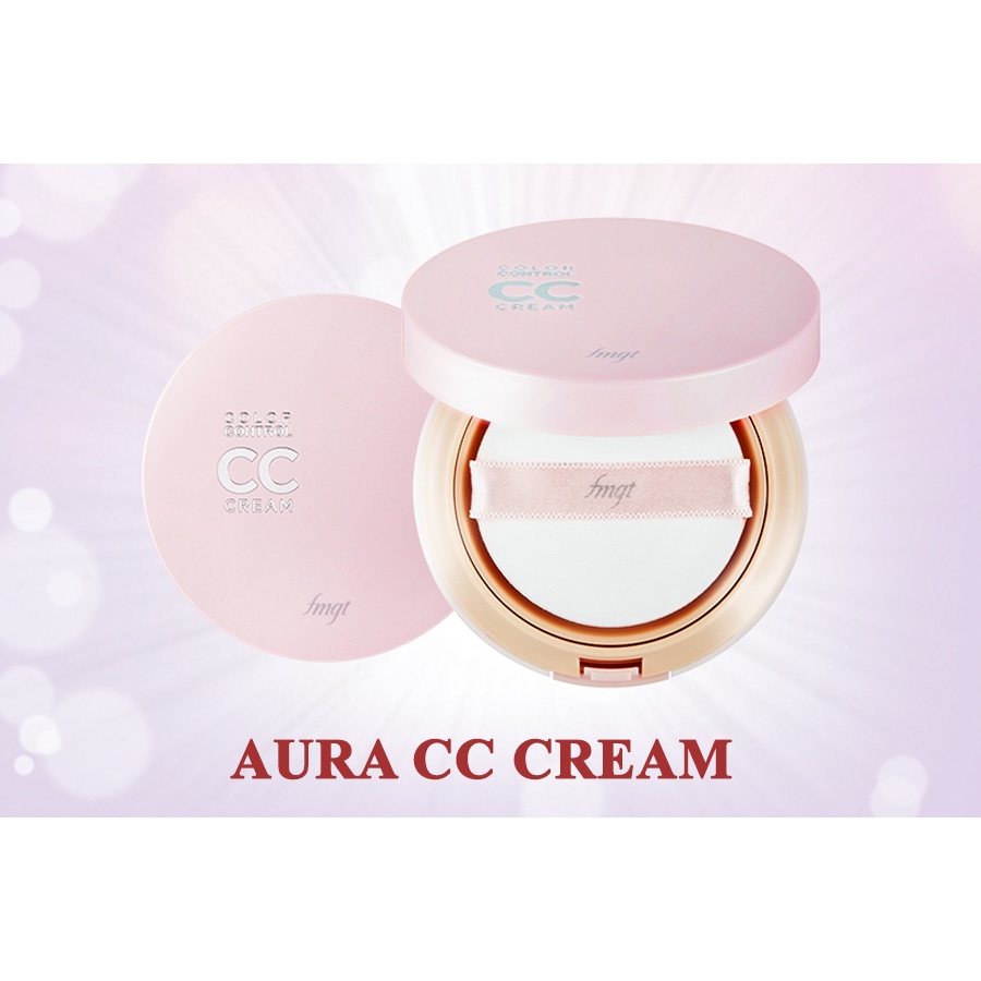 KEM NỀN TRANG ĐIỂM CHỐNG NẮNG, NÂNG TONE SÁNG DA AURA CC CREAM 20G CHÍNH HÃNG - 11077