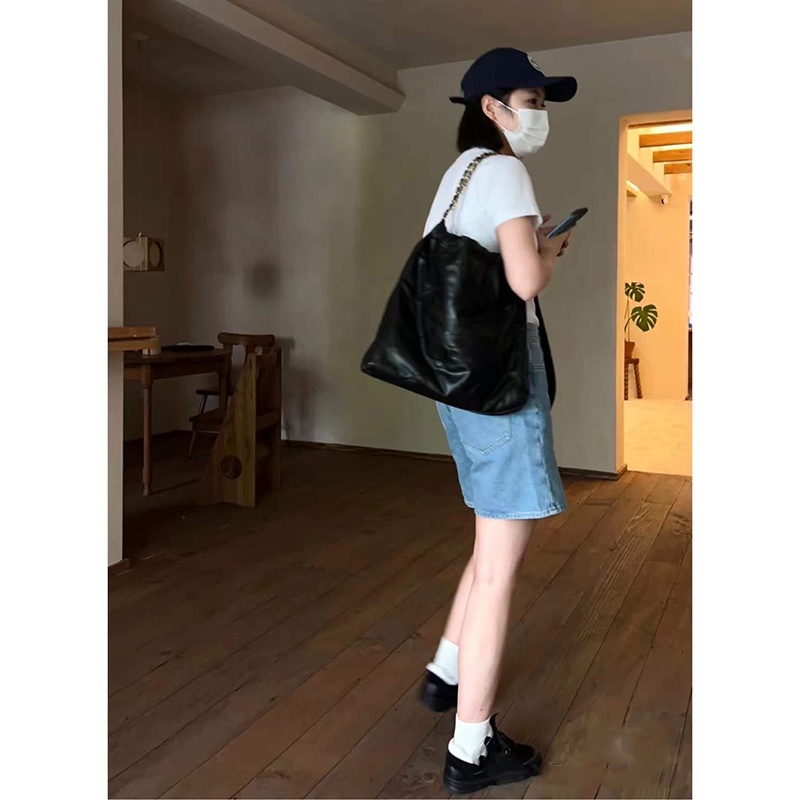Túi Đeo Vai Hobo 2022 Sức Chứa Lớn Đính Đá Chất Lượng Cao 6-25