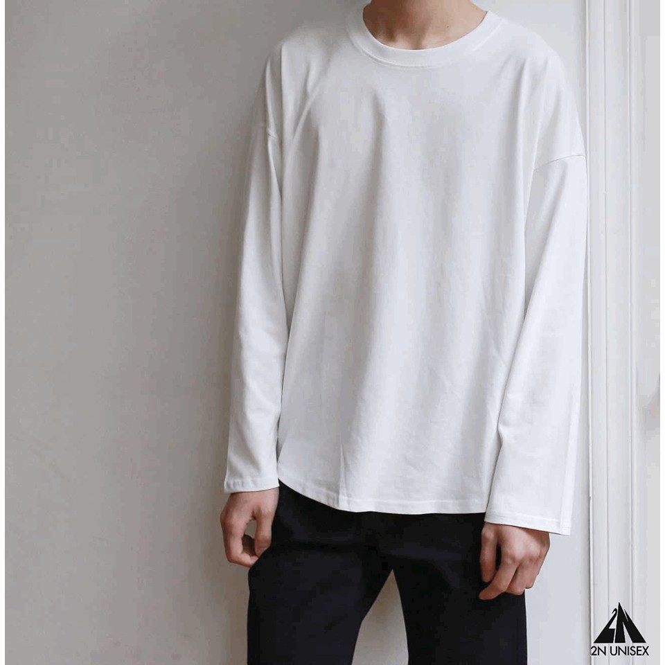 Áo longtee basic chất thun cotton siêu đẹp- A1 | BigBuy360 - bigbuy360.vn