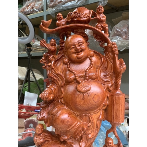 Di lặc ngũ phúc đứng nghê cao 60