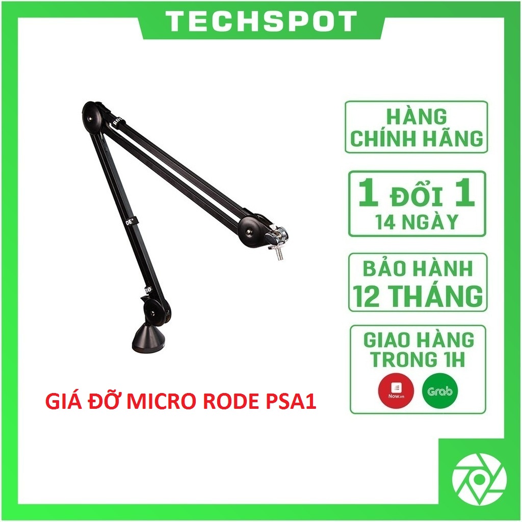 GIÁ ĐỠ MICRO CHUYÊN NGHIỆP RODE PSA1 STUDIO BOOM ARM | Chính Hãng