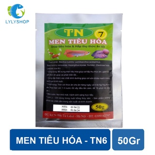 Men Tiêu Hóa Giúp Cá Tiêu Hóa & Hấp Thụ Thức Ăn Tốt TN7 Túi 50gr