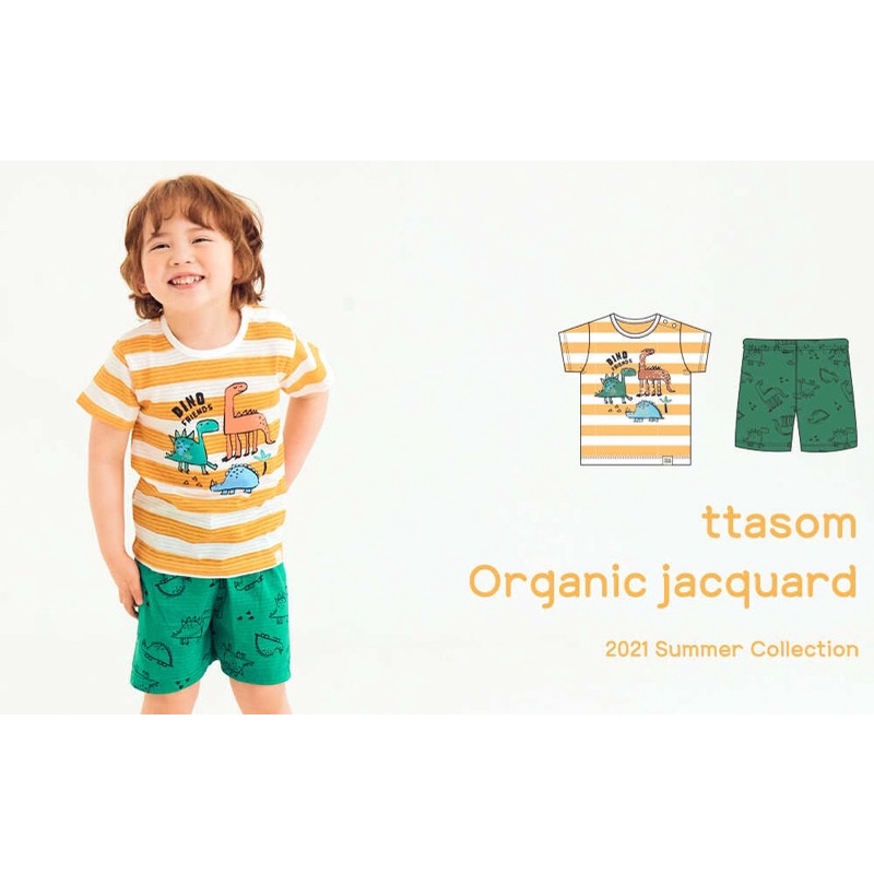 Mẫu Cotton giấy organic 100% của Hãng Ttasom Hàn Quốc 2021