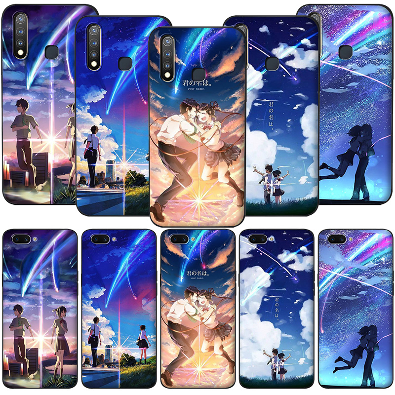 Ốp Điện Thoại Silicon Mềm Hình Anime Your Name Ak22 Cho Oppo A3s A5 A37 Neo 9 A37 A39 A57 A5s A7 A59 F1s A77 F3 A83 F5 F7 F9 Pro