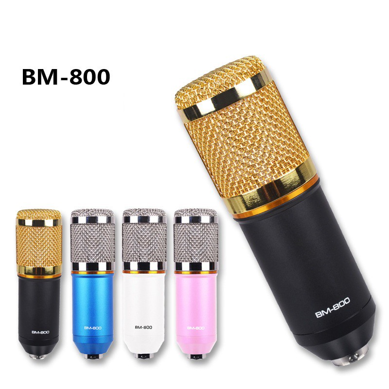 Micro BM800 cao cấp hát Karaoke chuyên nghiệp trên Điện thoại và Máy tính