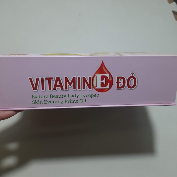 Viên uống trắng da mờ nám VITAMIN E ĐỎ - Tinh dầu thông đỏ, hoa anh thảo - Hộp cao cấp 2 lọ x 30 viên
