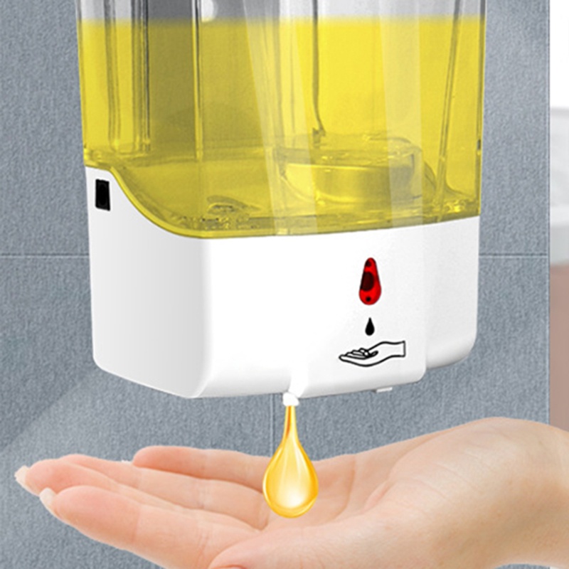 Máy Đựng Nước Rửa Tay Cảm Ứng Tự Động Thể Tích 600ML