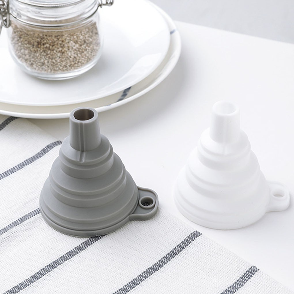 Phễu silicone gấp gọn được tiện lợi dành cho chế tạo dung dịch